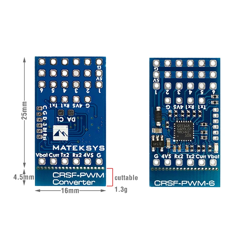 NEW Original Matek CRSF to PWM - đánh giá và giá Tbs Fpv Crossfire