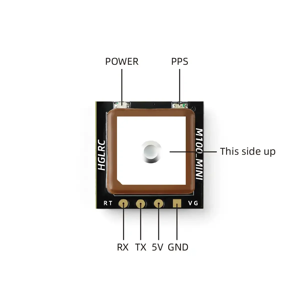 HGLRC M100 Mini GPS Module M10 - đánh giá và giá Rc Helicopter Parts